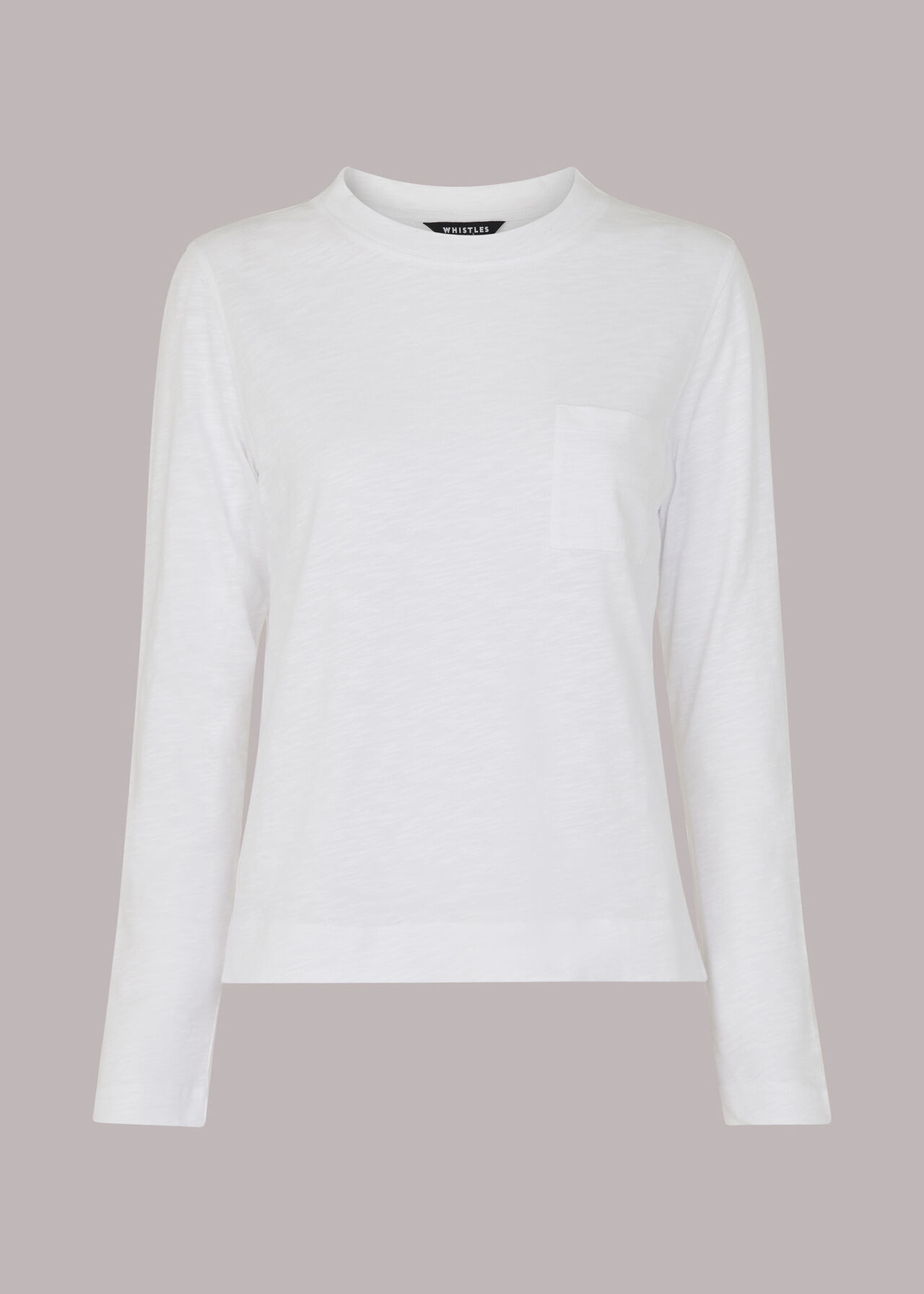 Crew Neck Pocket Top